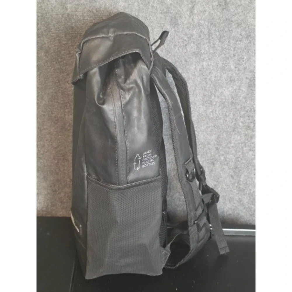 National Geographic Expedition Recycled Plastic Bottle Backpack Black Laptop Bag
